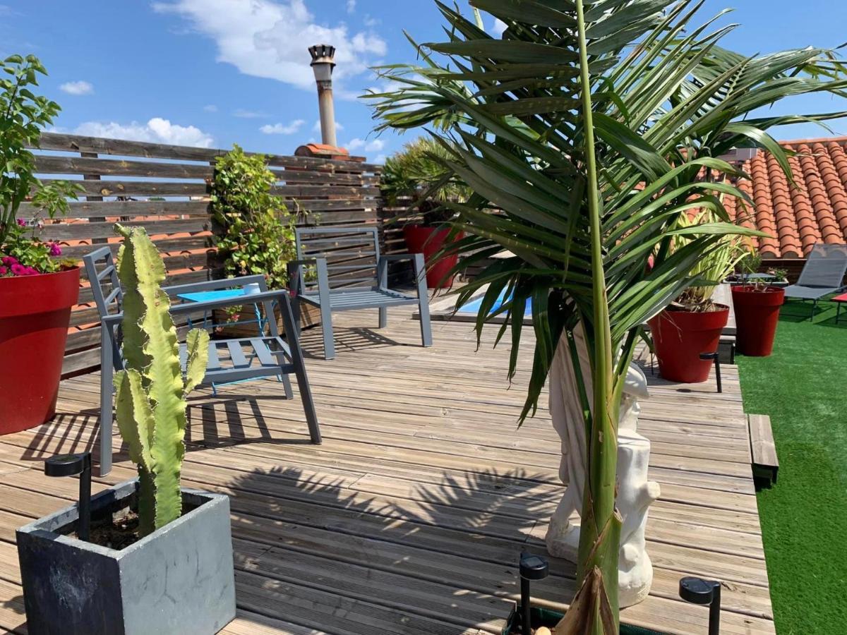 Le Patio Pere Pigne Guestroom Perpignan Exterior photo